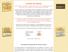 Tablet Screenshot of lernen-im-schlaf.com